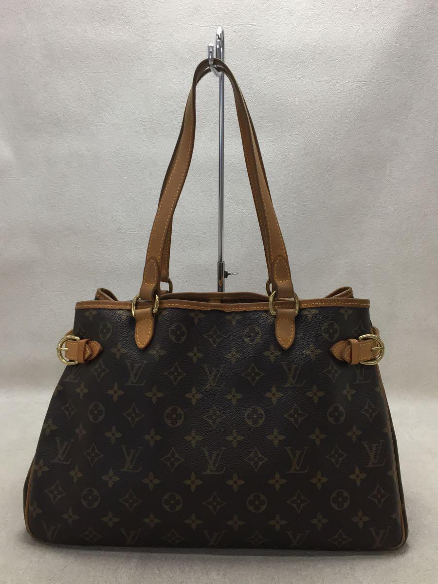 LOUIS VUITTON◆バティニョールオリゾンタル_モノグラム_BRW/PVC/BRW//_画像1