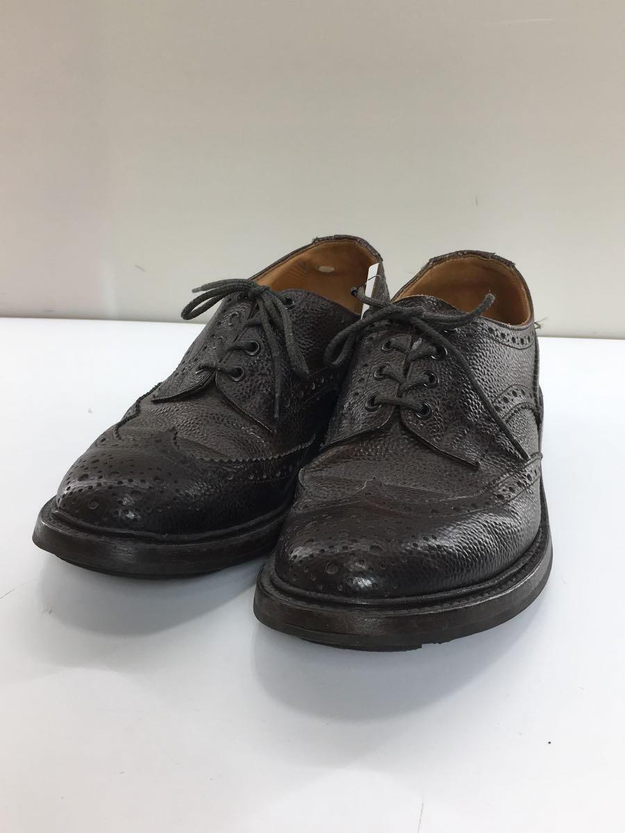 Tricker’s◆ドレスシューズ/UK10/BRW/レザー/M5633/フィッティング5//_画像2