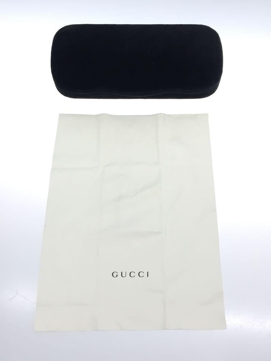 GUCCI◆サングラス/ウェリントン/ベッコウ柄/BRW/GRN/メンズ/GG0124SA//_画像5