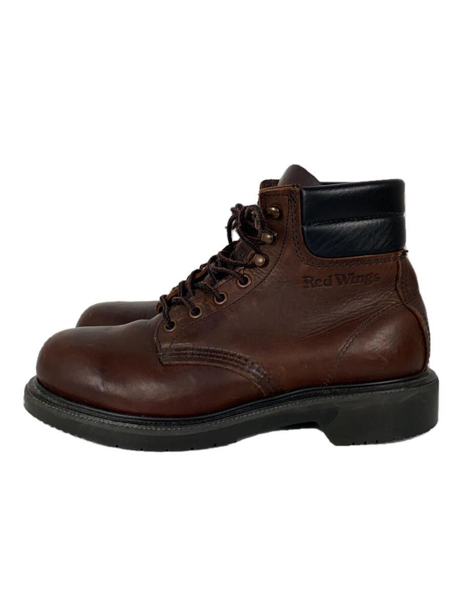 RED WING◆2245/レースアップブーツ/US6/ブラウン/2245/スーパーソール_画像1