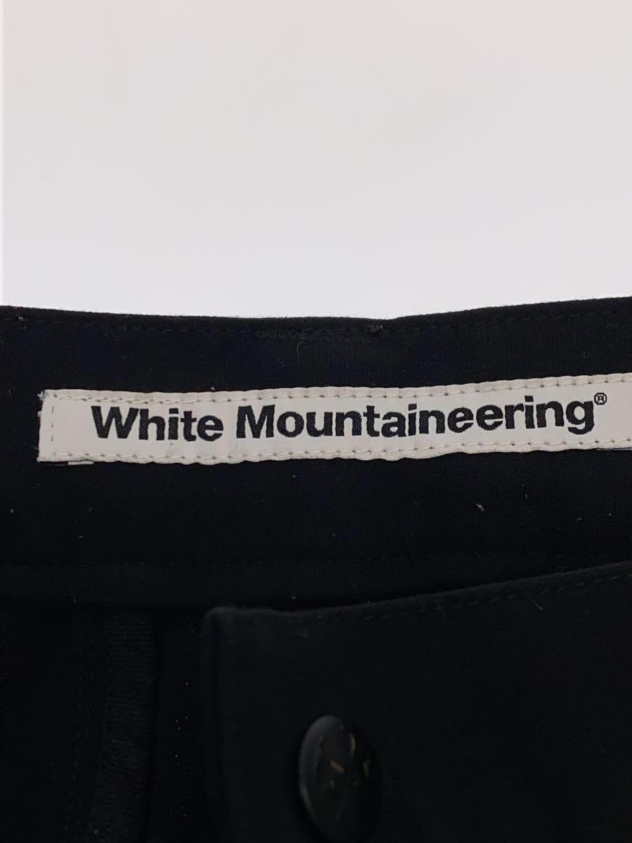 WHITE MOUNTAINEERING◆ストレートパンツ/1/ポリエステル/BLK/WM1873414//_画像4