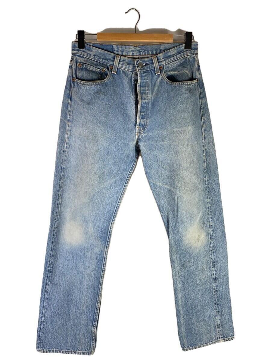 Levi’s◆デニムパンツ/34/501XX/USA製/ボタン裏524/90s/95年製の画像1