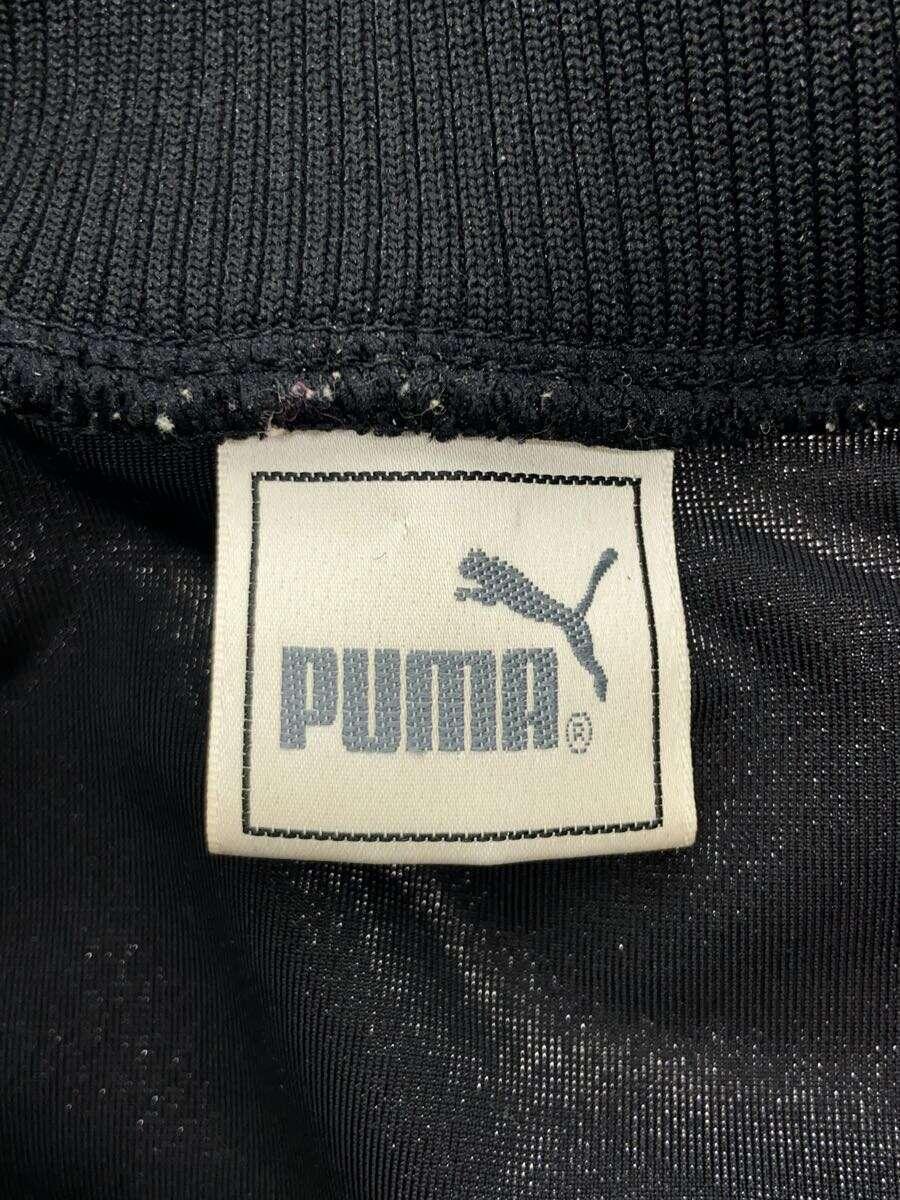 PUMA◆ジャージ/-/ベロア/BLK//_画像3