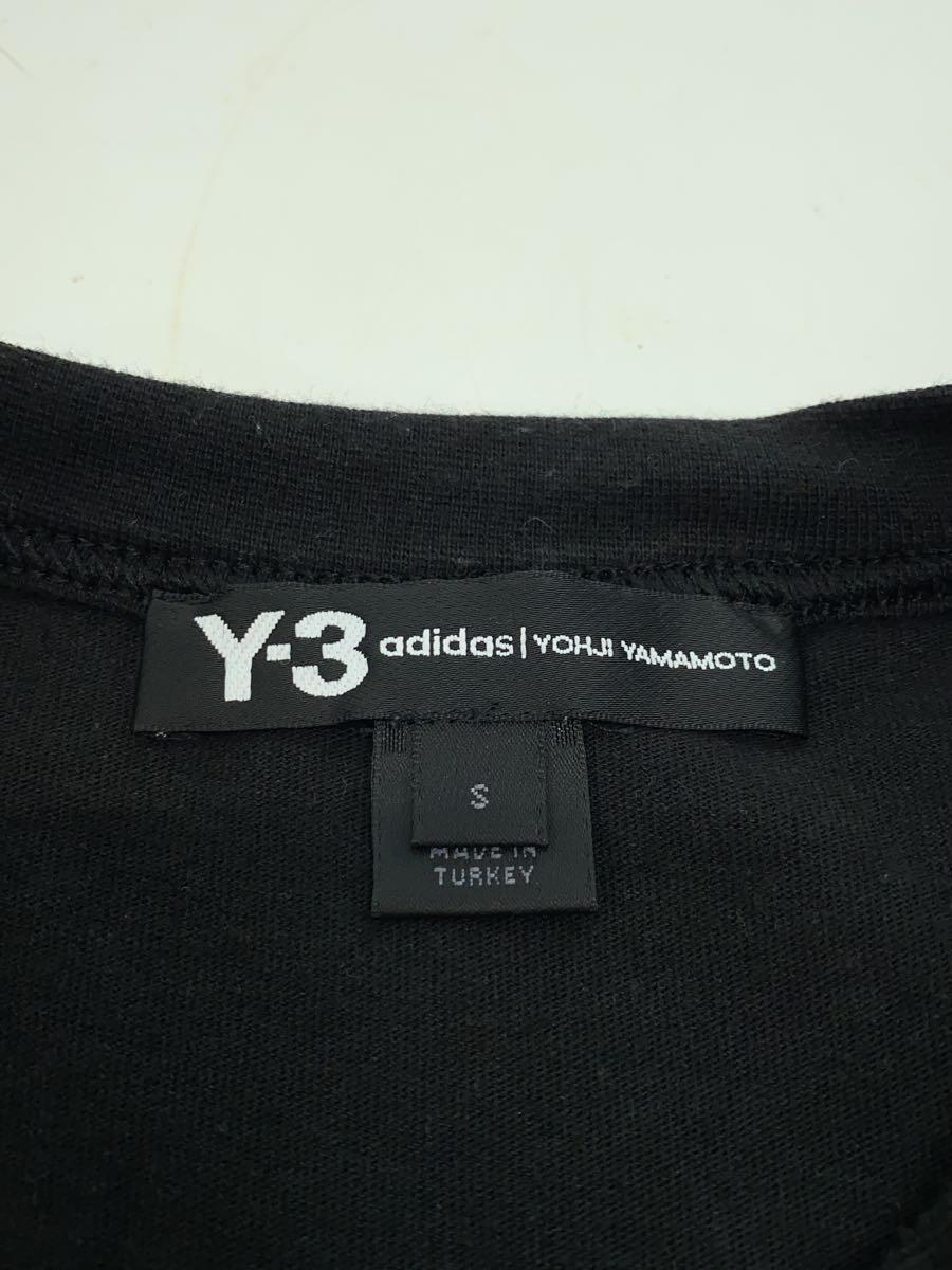 Y-3◆Y-3 ワイスリー/Tシャツ/S/コットン/BLK/FP8698/Alleway Graphic SS Tee/黒_画像3