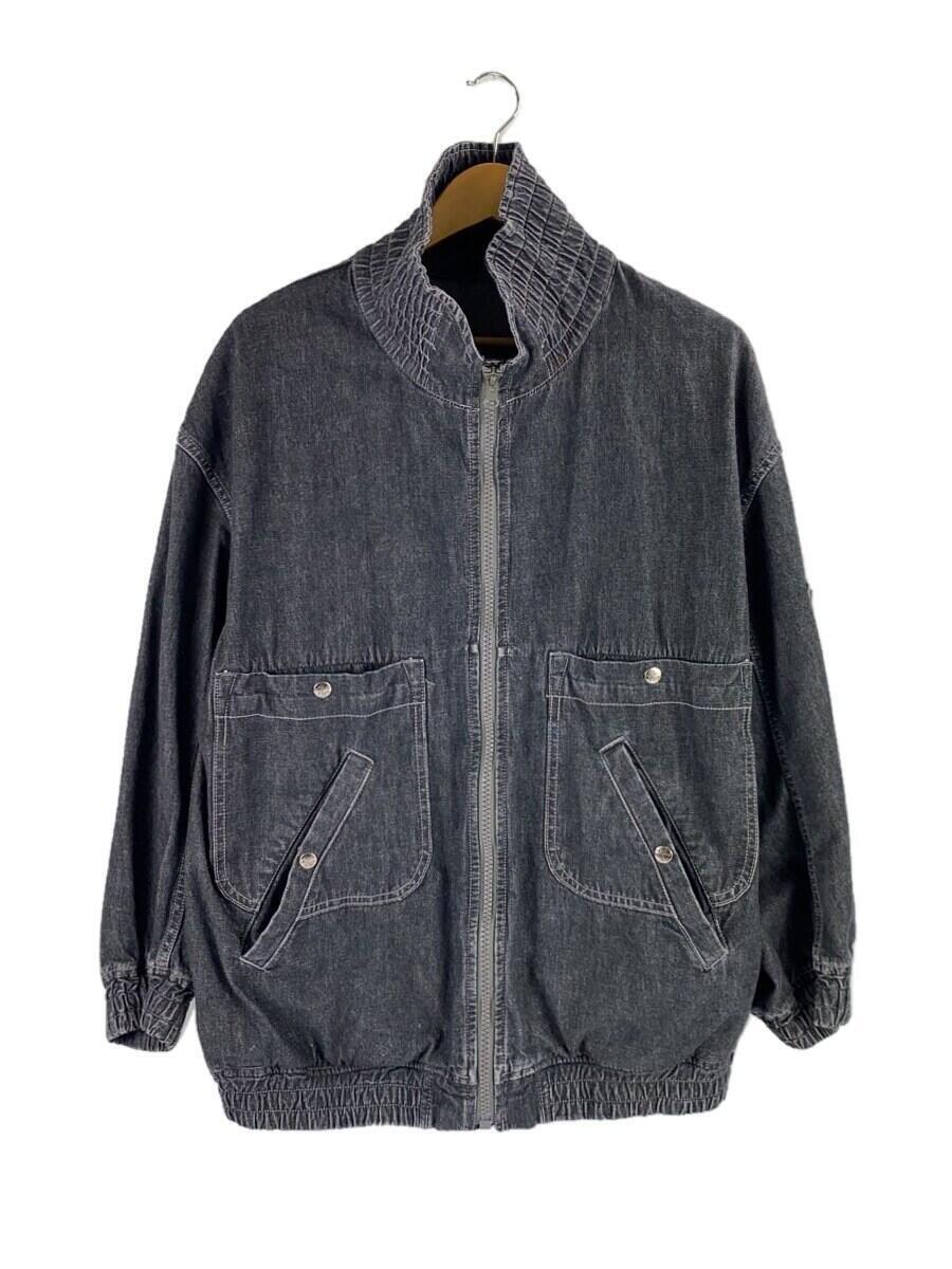 TENDERLOIN◆23SS/DABO/DENIM MA-1/フライトジャケット/M/コットン/GRY/無地_画像1