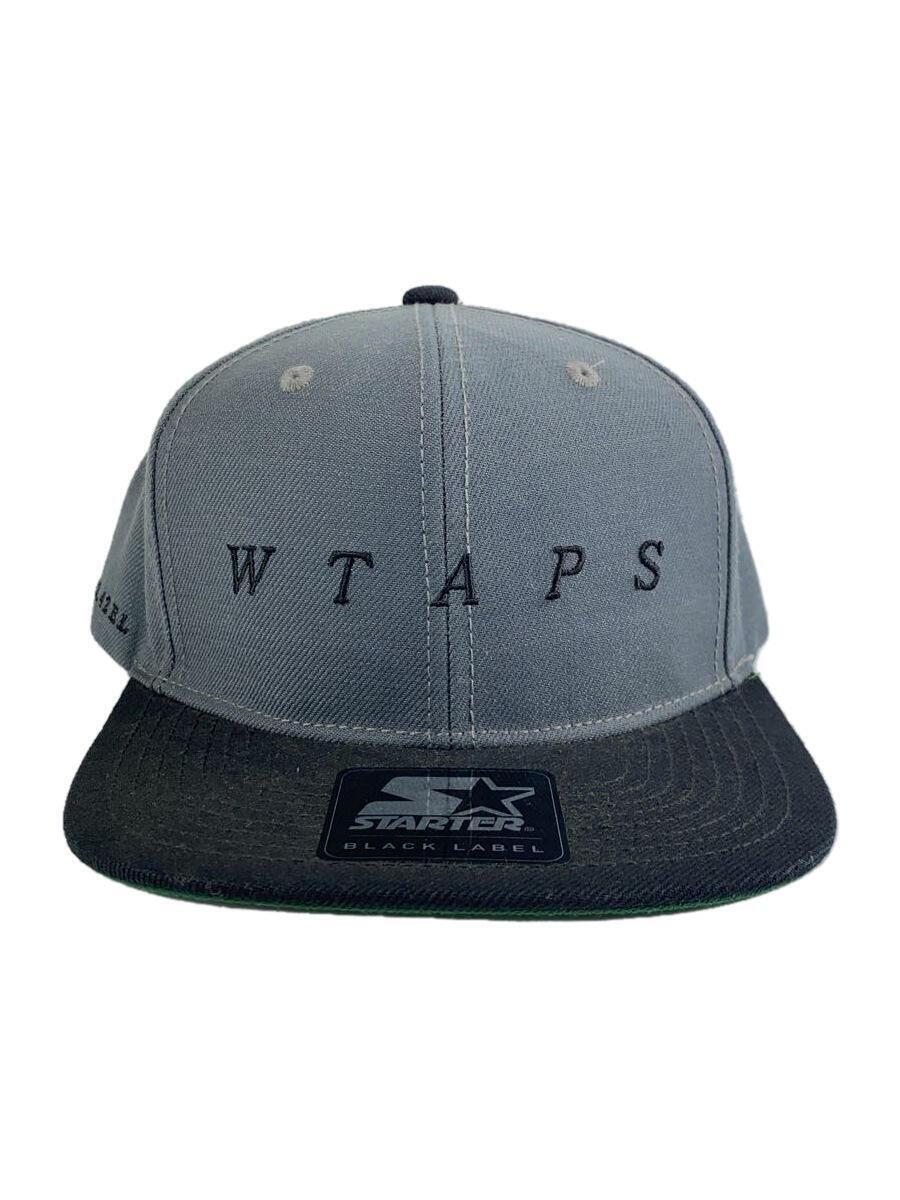 WTAPS◆SNAPBACK CAP/キャップ/SIZE X 00/アクリル/SLV/メンズ/181KUSRD-HT01_画像1