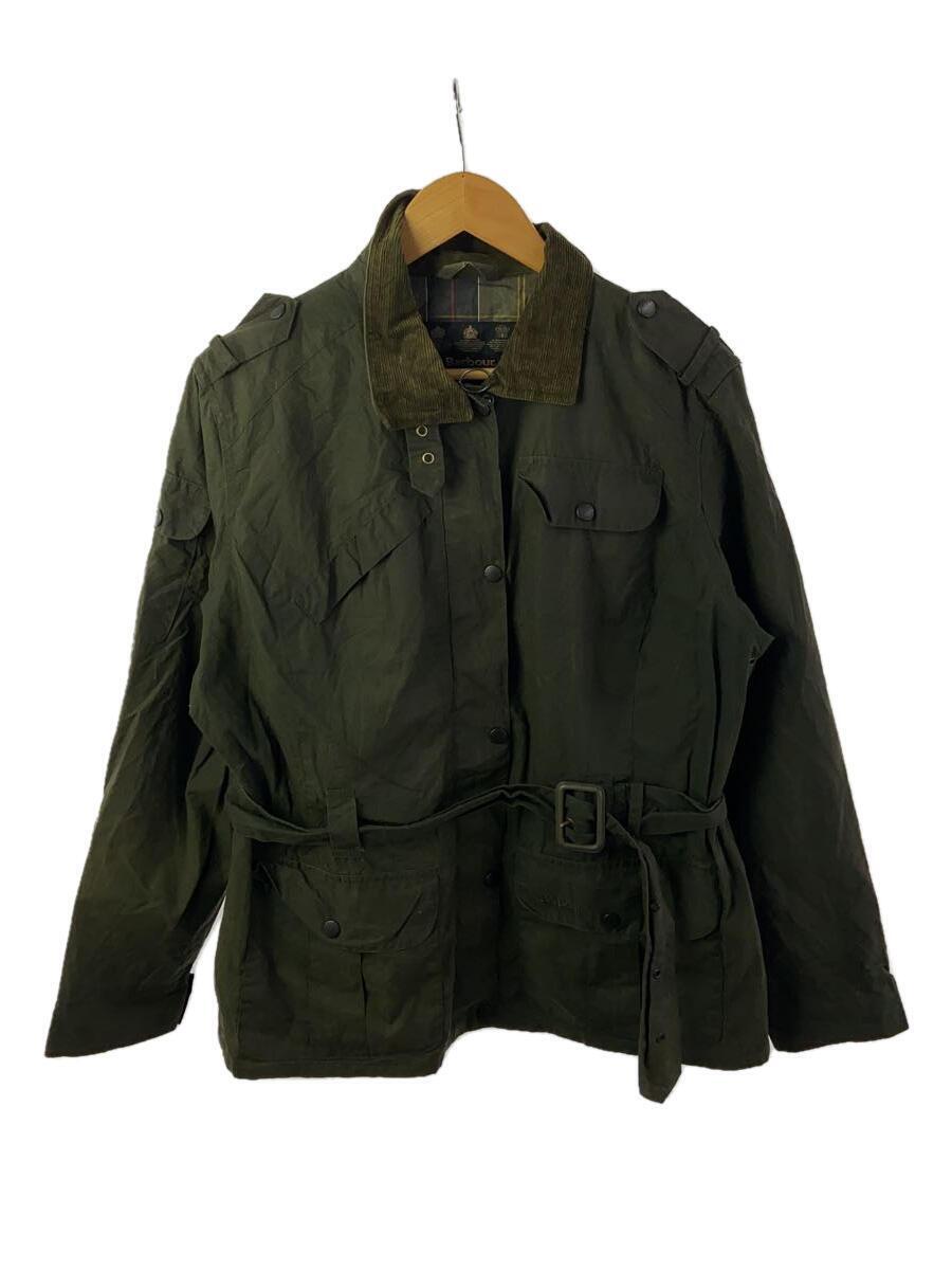 Barbour◆ジャケット/-/コットン/KHK/無地/L78/FLYWEIGHT_画像1