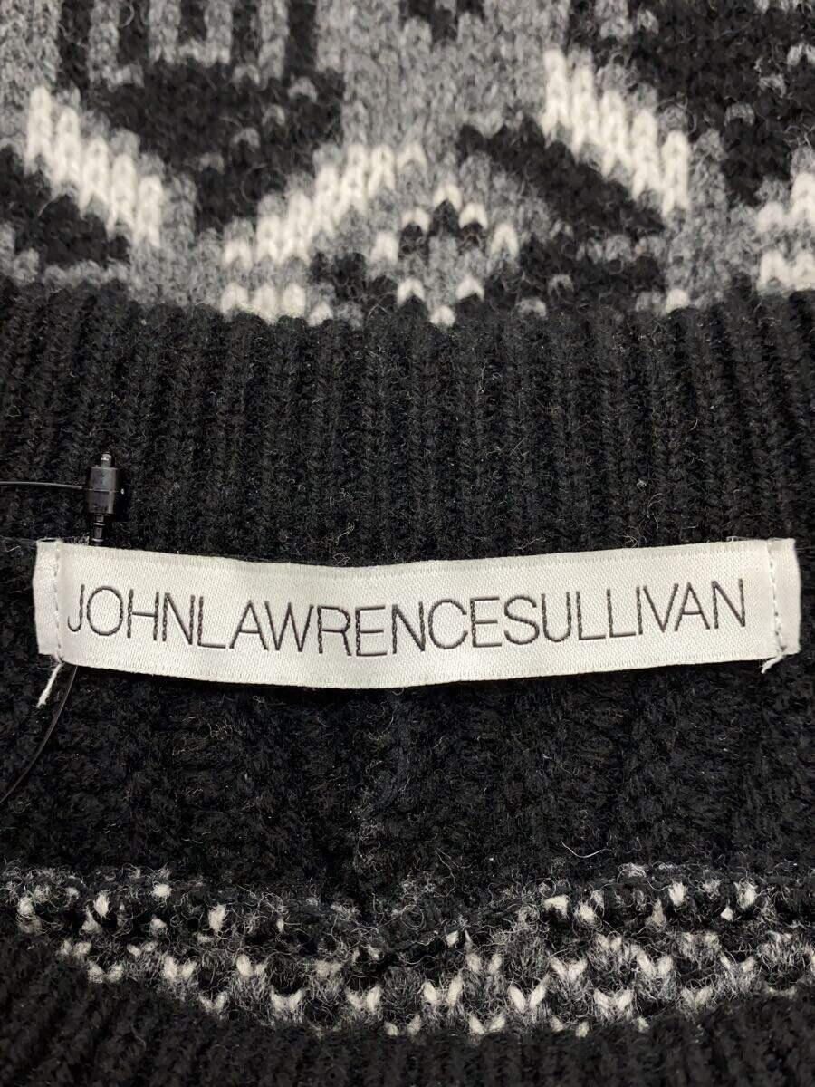 JOHN LAWRENCE SULLIVAN◆セーター(厚手)/-/ウール/BLK/4B001-0119-64_画像3