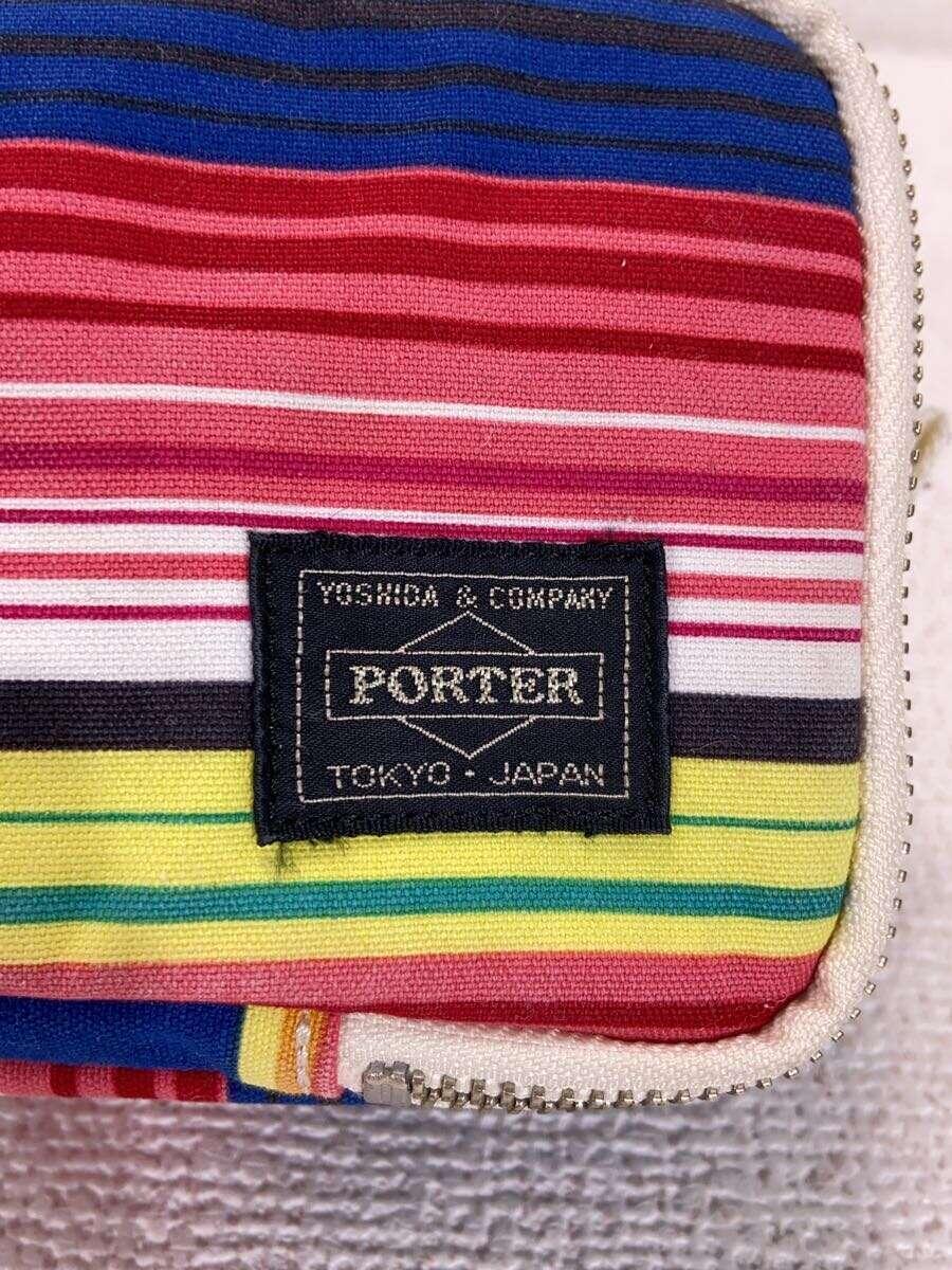 PORTER◆ポーチ/-/BRW/ストライプ_画像5