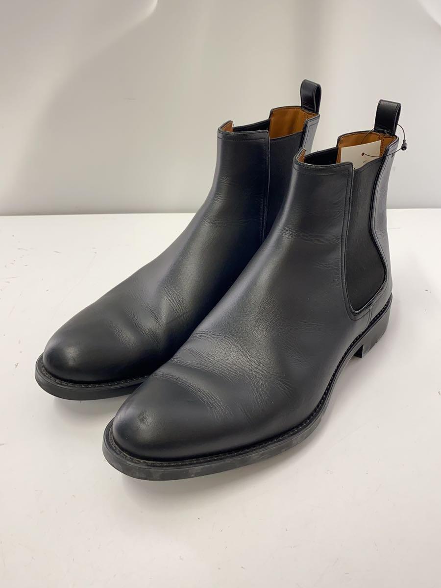 BALLY◆サイドゴアブーツ/US8.5/BLK/レザー/ALAN 0/290_画像2