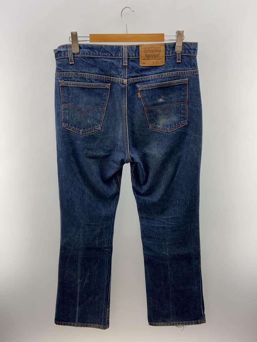 Levi’s◆ボトム/90s/USA製/オレンジタブ/38/デニム/IDG/20517-0217/※シミ有_画像2