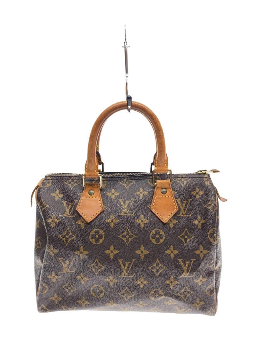 LOUIS VUITTON◆1)スピーディ25_モノグラム・キャンバス_BRW/PVC/BRW/総柄_画像1