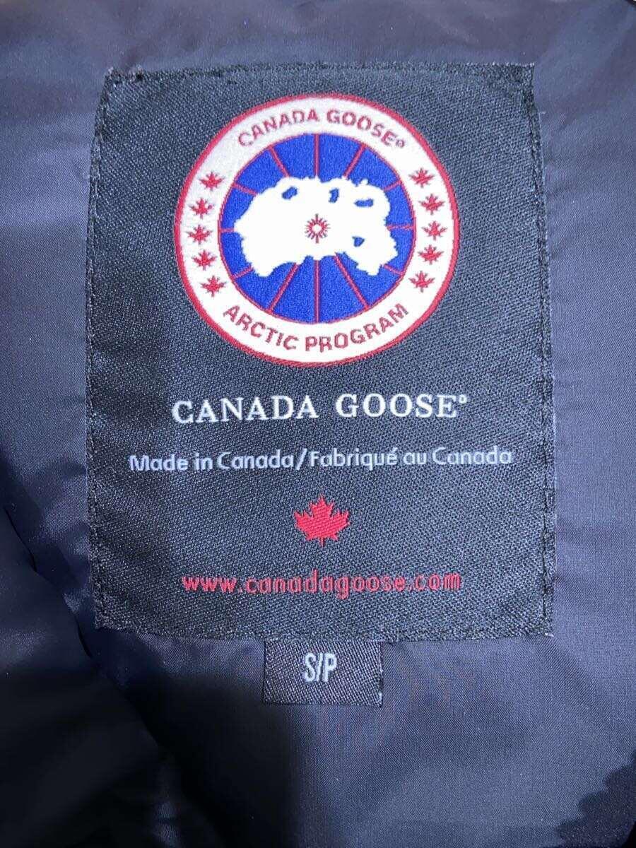 CANADA GOOSE◆MONTREAL/ダウンベスト/S/ポリエステル/BLK/3434JM_画像3