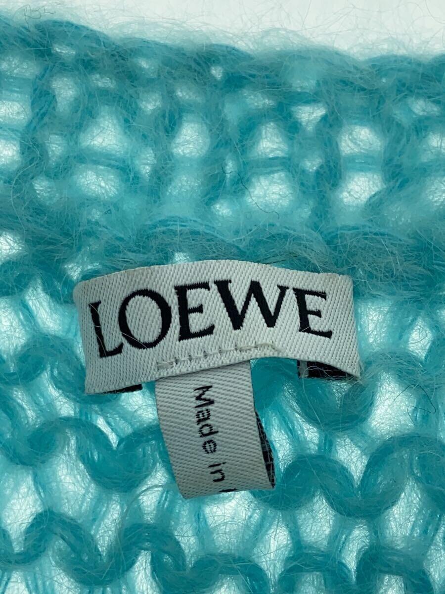 LOEWE◆セーター(薄手)/S/モヘア/ブルー/ロエベ_画像3