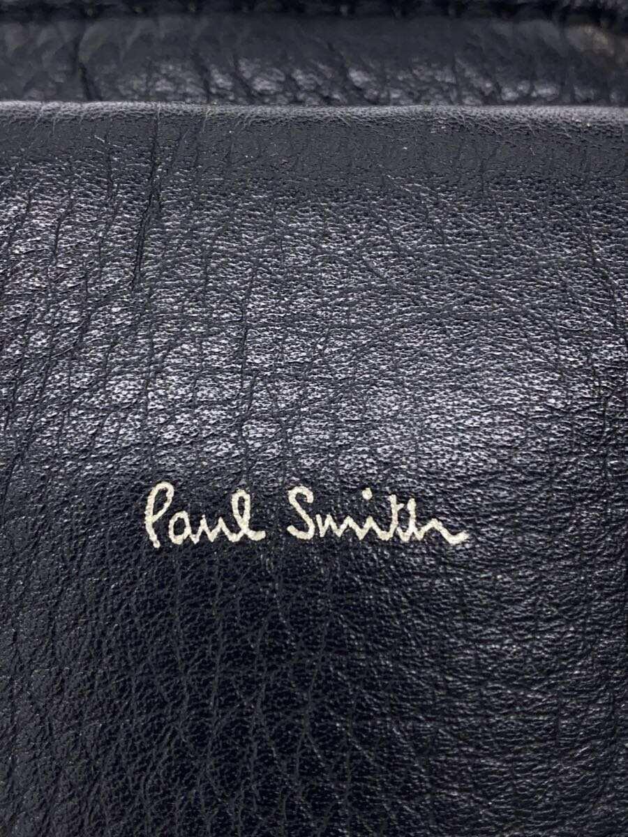 Paul Smith◆ブリーフケース/レザー/ブラック_画像5