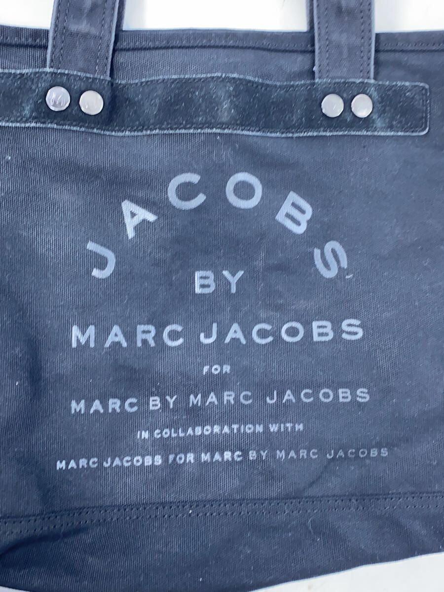 MARC BY MARC JACOBS◆トートバッグ/コットン/BLK_画像5