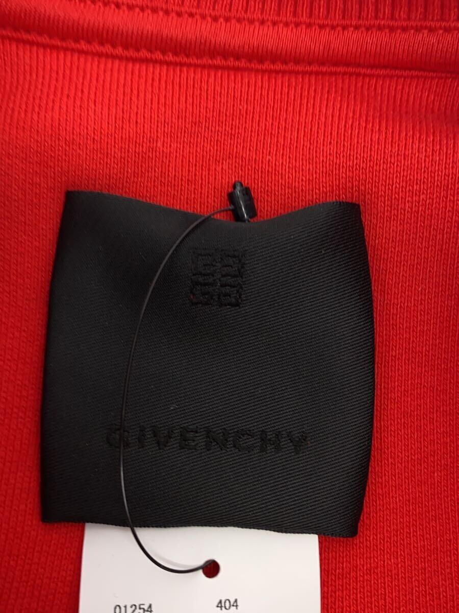 GIVENCHY◆スウェット/S/コットン/RED/BMJ0B83Y69_画像3
