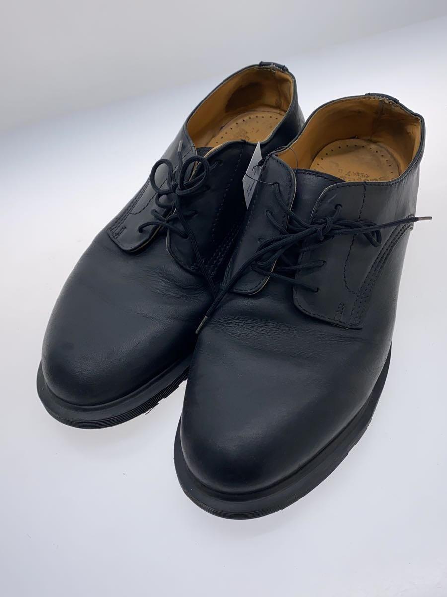 Dr.Martens◆ドレスシューズ/US8/BLK/レザー/8772/イングランド製_画像2