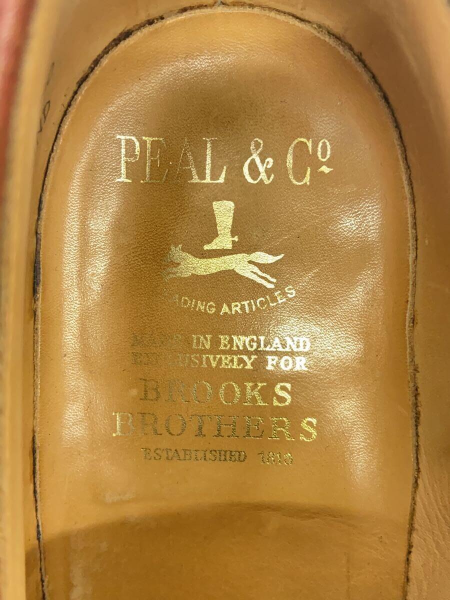 PEAL&CO/ドレスシューズ/UK8.5/BRD/レザー/06630_画像5