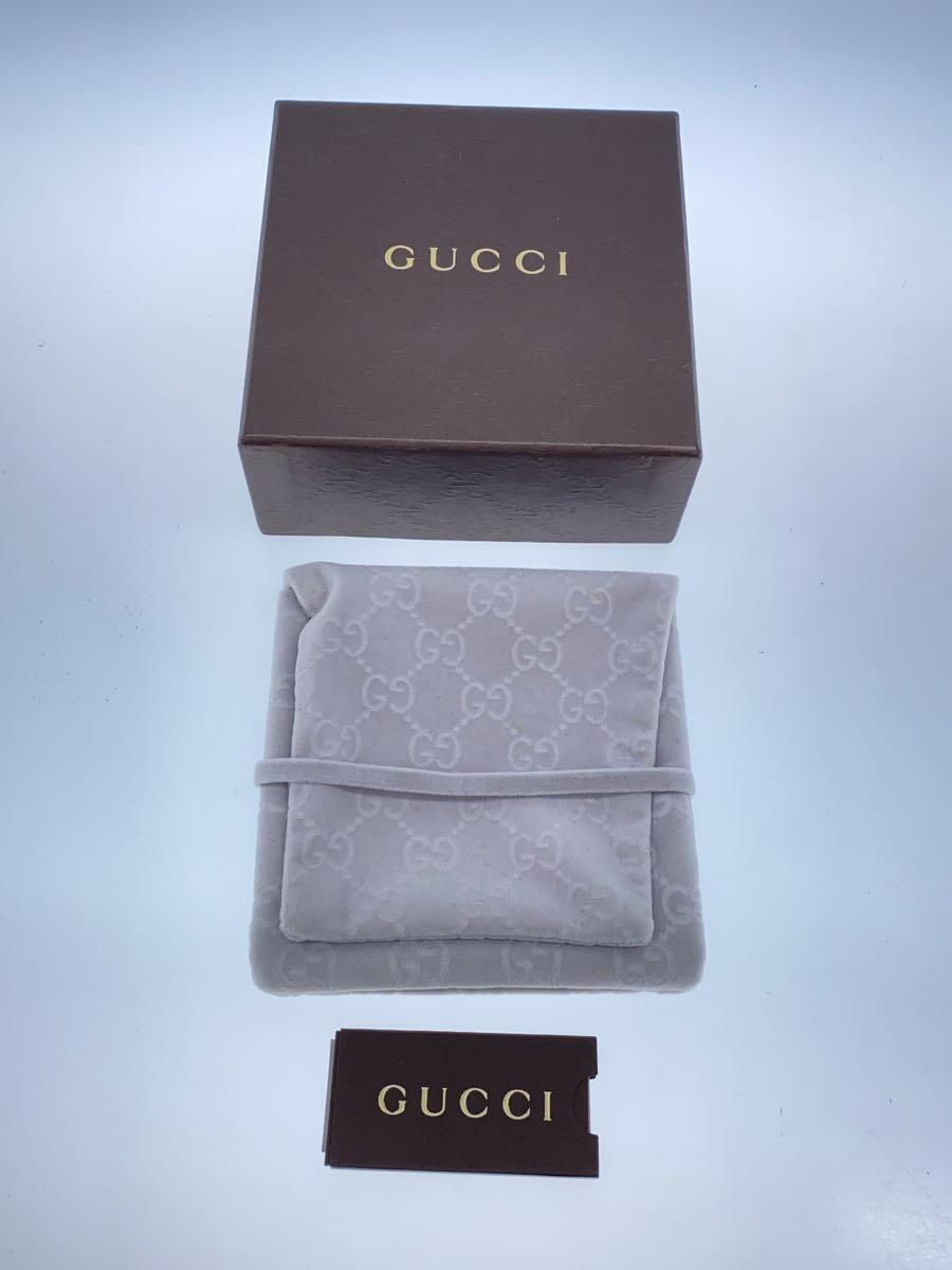 GUCCI◆ネックレス/-/SLV/トップ有/メンズ/シルバー/インターロッキング_画像6