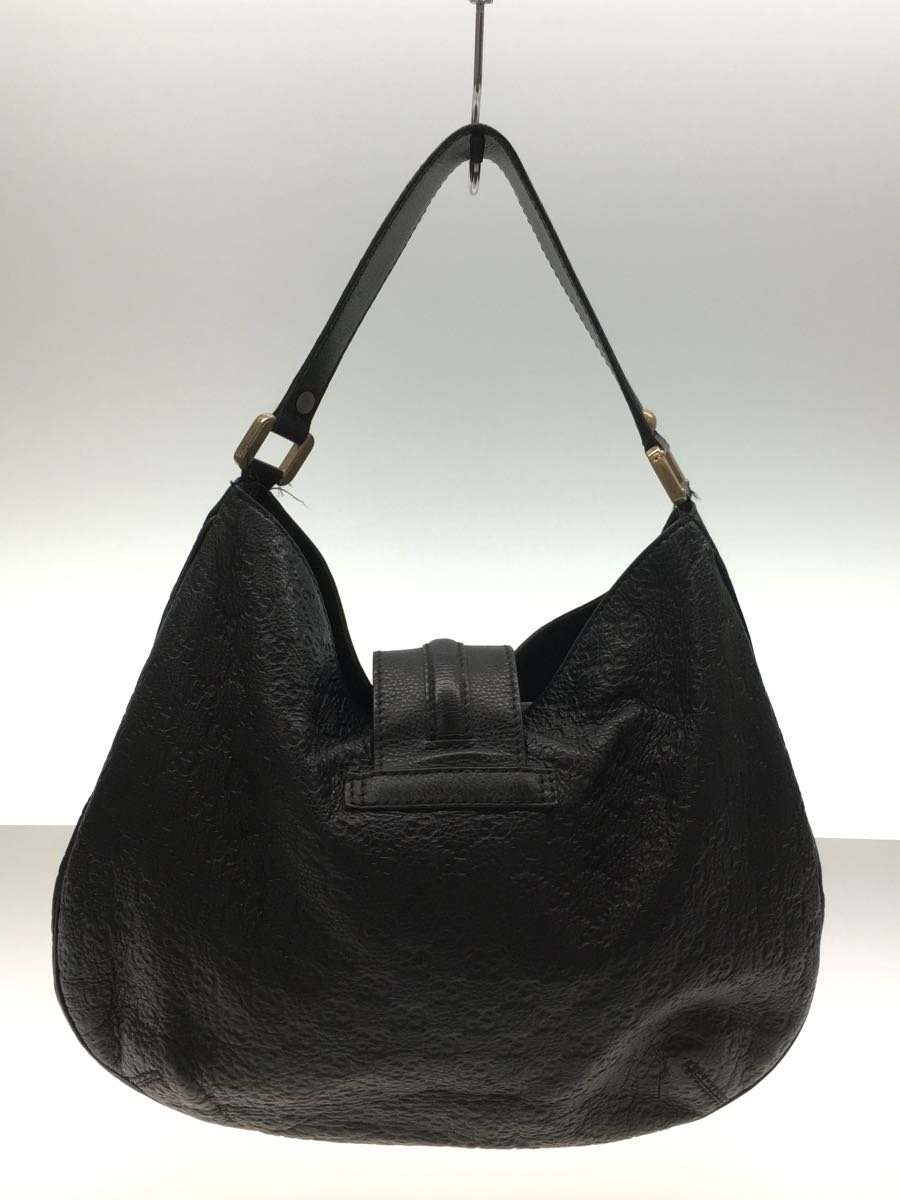 GUCCI◆ショルダーバッグ/レザー/BLK/総柄/233604_画像4