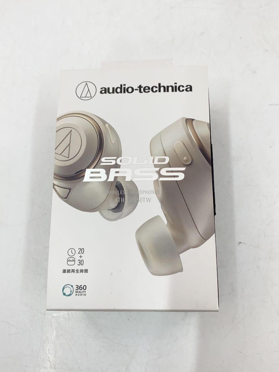 audio-technica◆イヤホン・ヘッドホン SOLID BASS ATH-CKS50TW BG_画像7