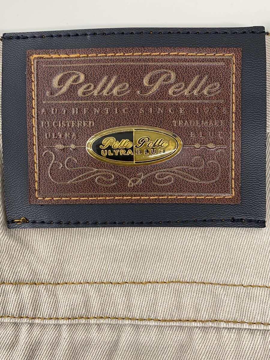 Pelle Pelle◆ショートパンツ/32/コットン/BEG/無地_画像4