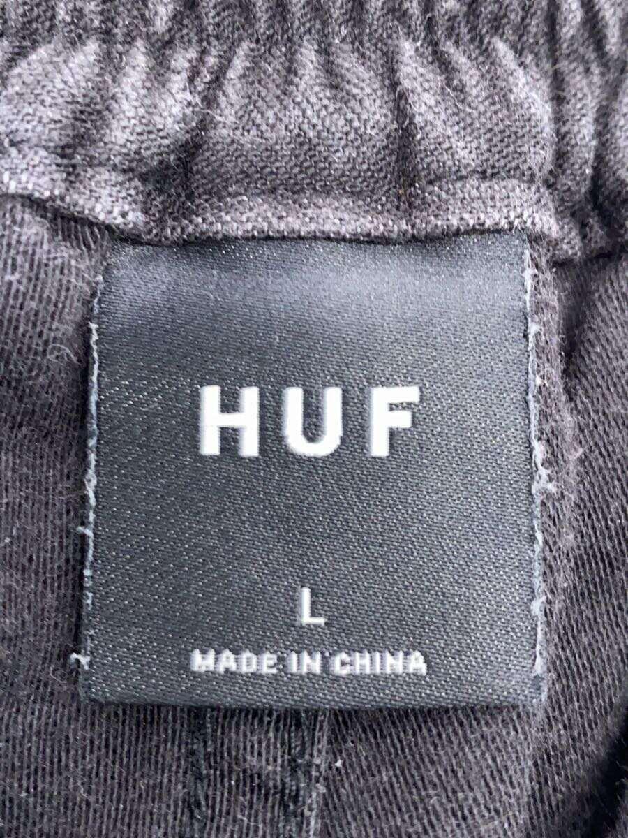 HUF◆ボトム/L/コットン/BLK_画像4