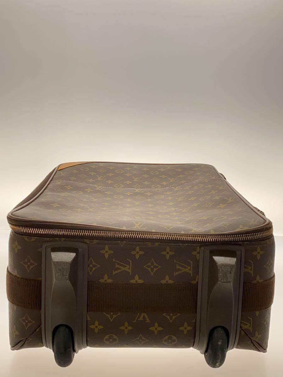 LOUIS VUITTON◇ペガス45_モノグラム・キャンバス_BRW/PVC/BRW LOUIS VUITTON◇ペガス45_モノグラム・キャンバス_BRW/PVC/BRW