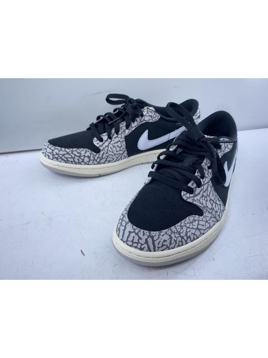 NIKE◆AIR JORDAN 1 LOW OG_エアジョーダン1 レトロ ロー OG/27.5cm/BLK_画像2