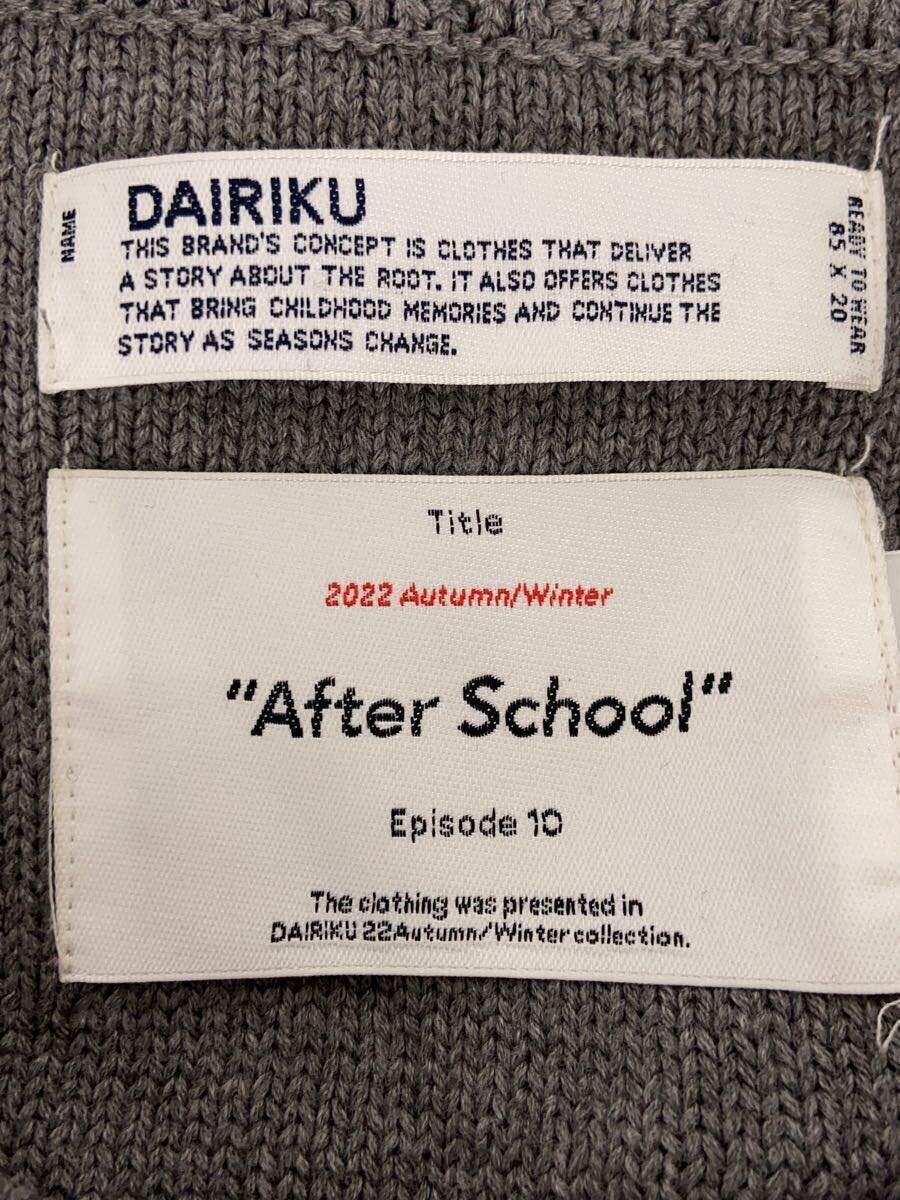 DAIRIKU◆2022AW/After School Episode 10 星条旗/セーター(厚手)/-/コットン/GRY_画像3