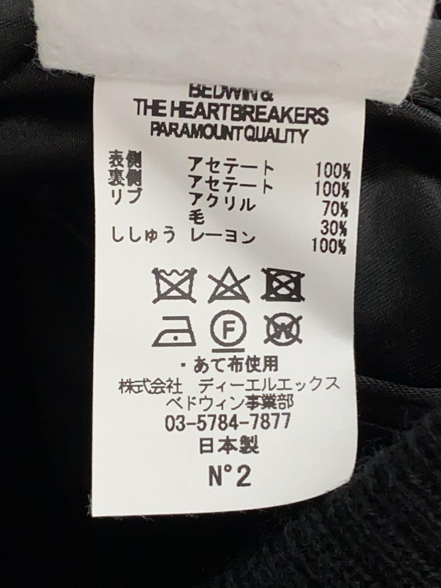 BEDWIN & THE HEARTBREAKERS◆17SS/SOUVENIR LKT MCKNIGHT/リバーシブル/スカジャン/M/ブラック_画像4