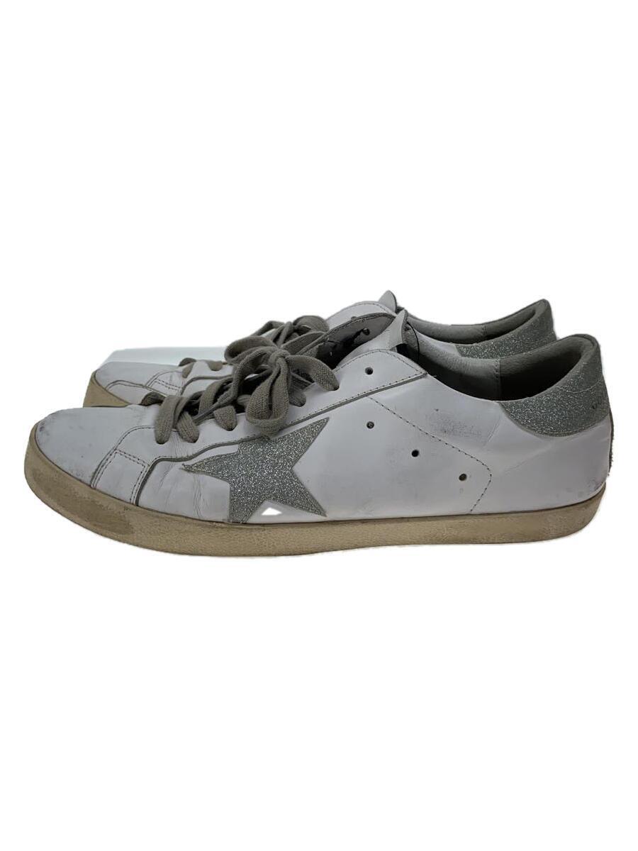 GOLDEN GOOSE◆ローカットスニーカー/44/WHT/SUPERSTAR//_画像1