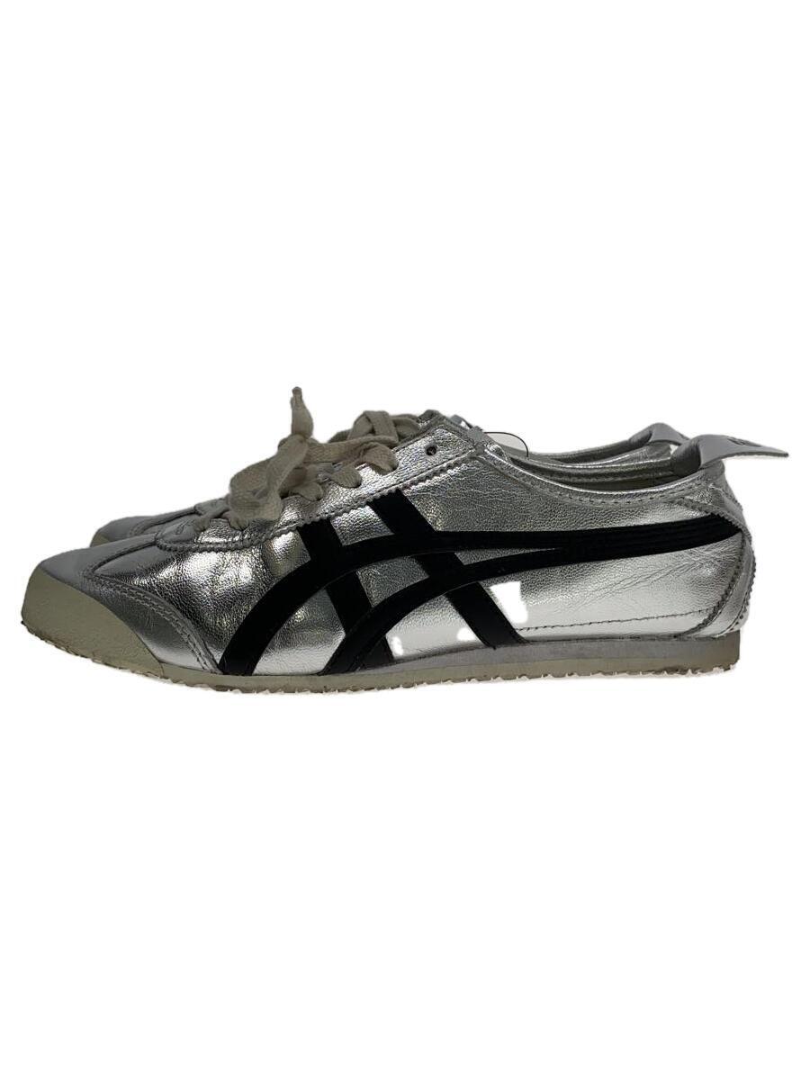 Onitsuka Tiger◆ローカットスニーカー/26cm/シルバー/エナメル/F580823_画像1