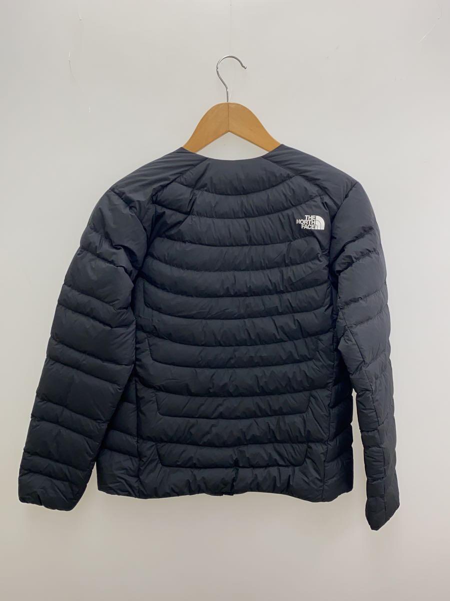 THE NORTH FACE◆サンダーラウンドネックジャケット/L/ナイロン/BLK/無地_画像2