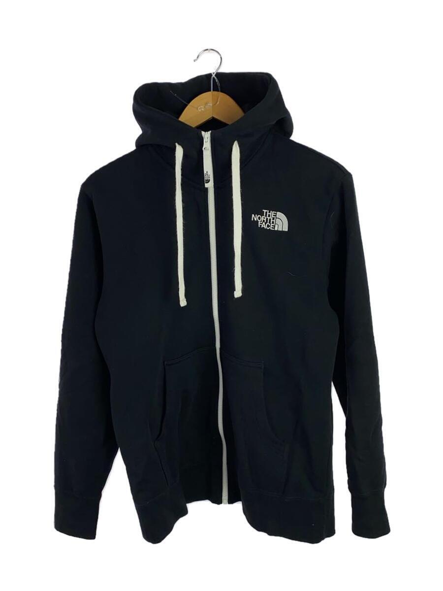 THE NORTH FACE◆REARVIEW FULL ZIP HOODIE_リアビュー フルジップ フーディー/S/コットン/BLK/無_画像1