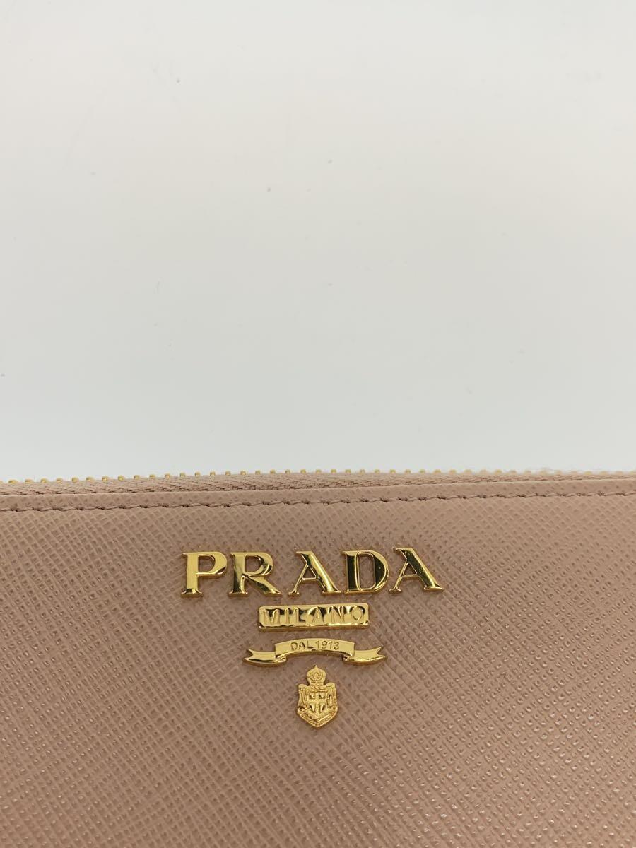 PRADA◆長財布/レザー/PNK/レディース/1ML506_画像3