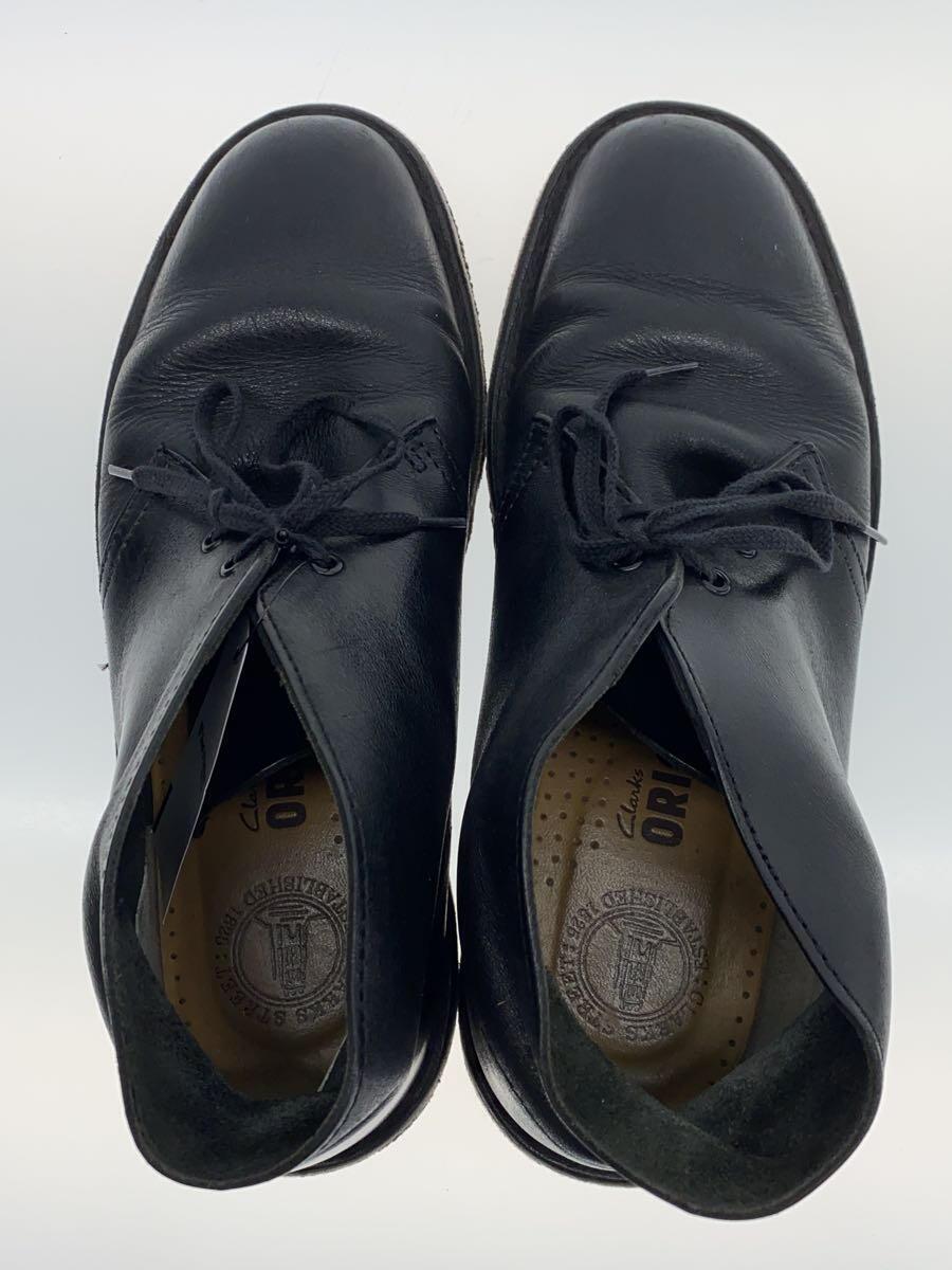 Clarks◆ブーツ/BLK/レザー_画像3