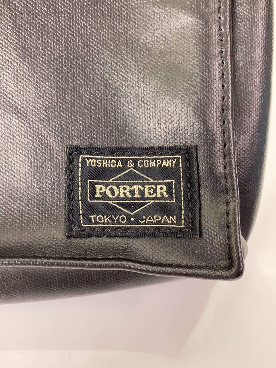 PORTER◆FREE STYLE/ワンショルダー/ショルダーバッグ/-/BLK_画像5