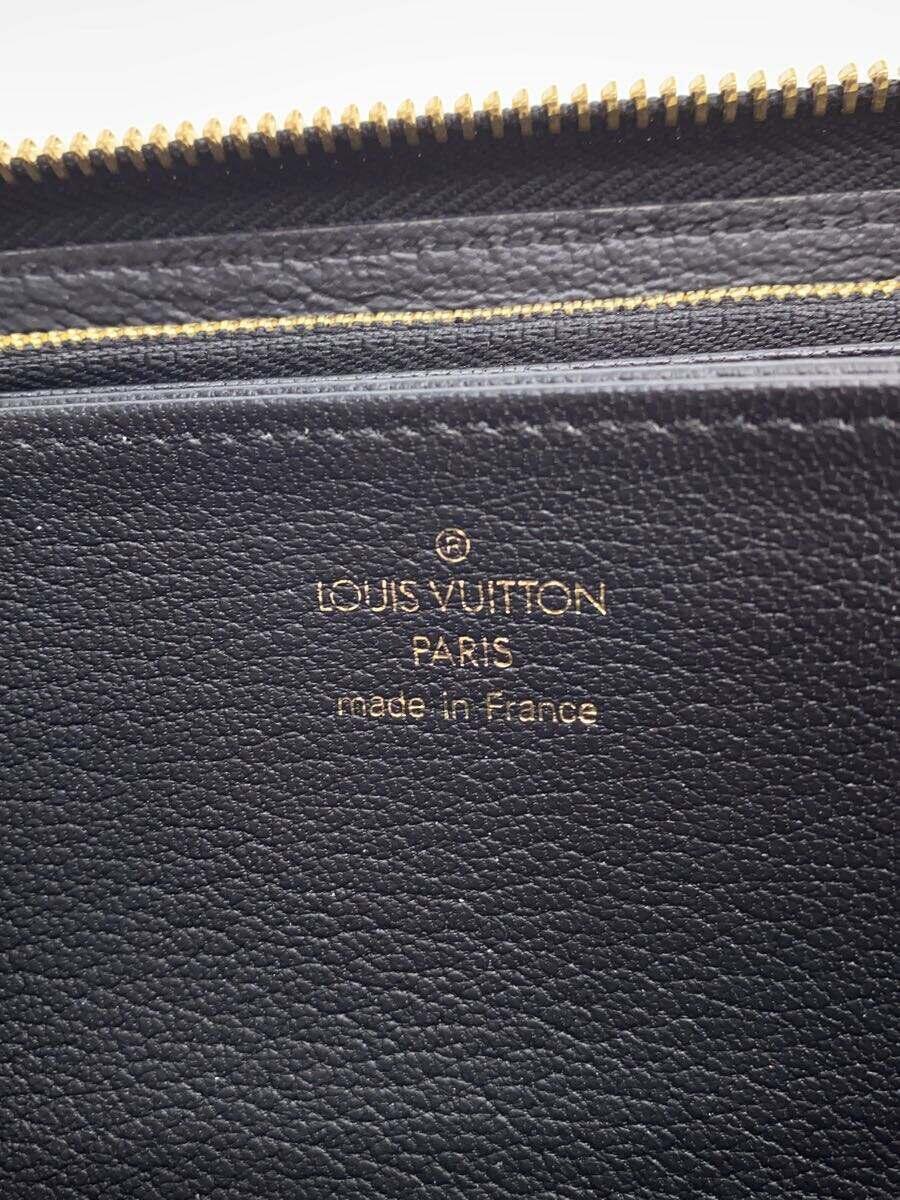 LOUIS VUITTON◆長財布/レザー/BLK/総柄/メンズ/N80686_画像3