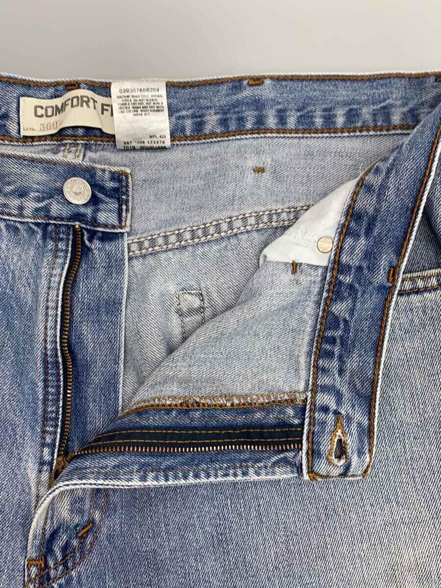 Levi’s◆リーバイス/560/comfort fit/ボトム/42/コットン/インディゴ/無地_画像3