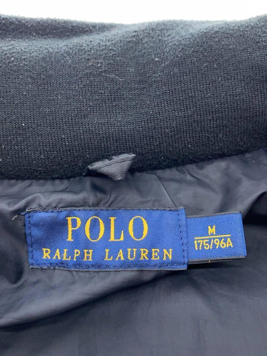 POLO RALPH LAUREN◆ナイロンジャケット/M/ナイロン/BLK_画像3