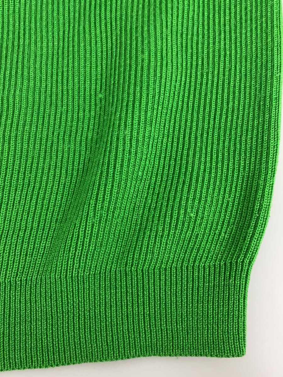 EVCON◆Crew Neck Sweater Green/3/ウール/グリーン/無地/エビコン_画像6