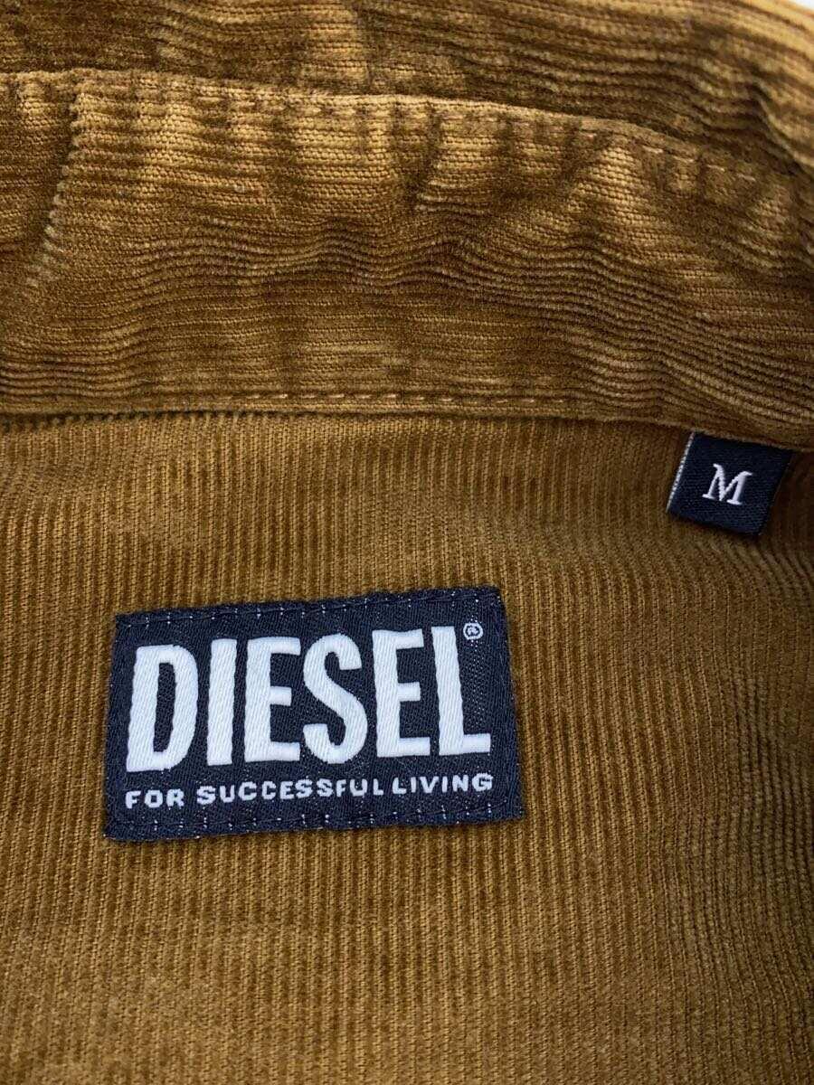 DIESEL◆長袖シャツ/S-BUN-CORD/M/コットン/CML/A03273_画像3