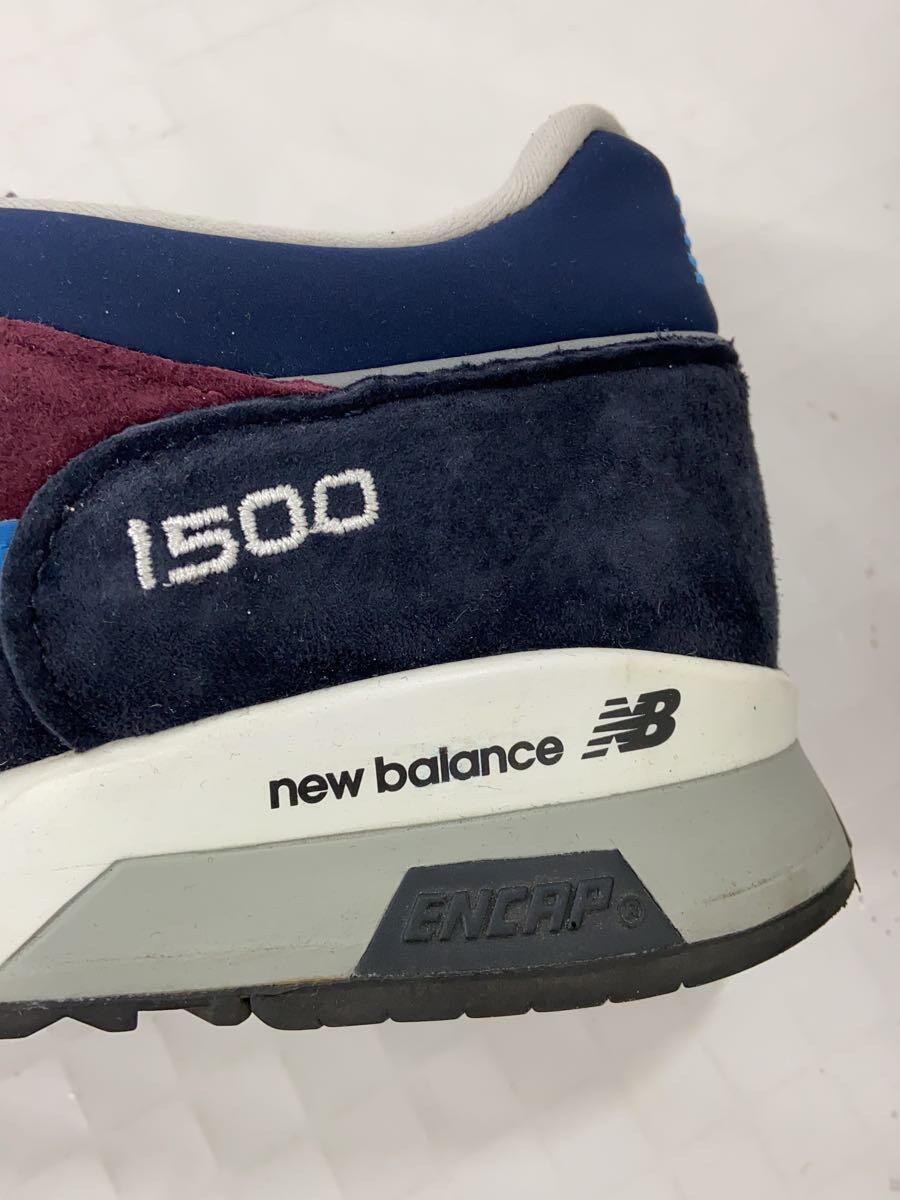 NEW BALANCE◆ローカットスニーカー/28cm/NVY/スウェード_画像8