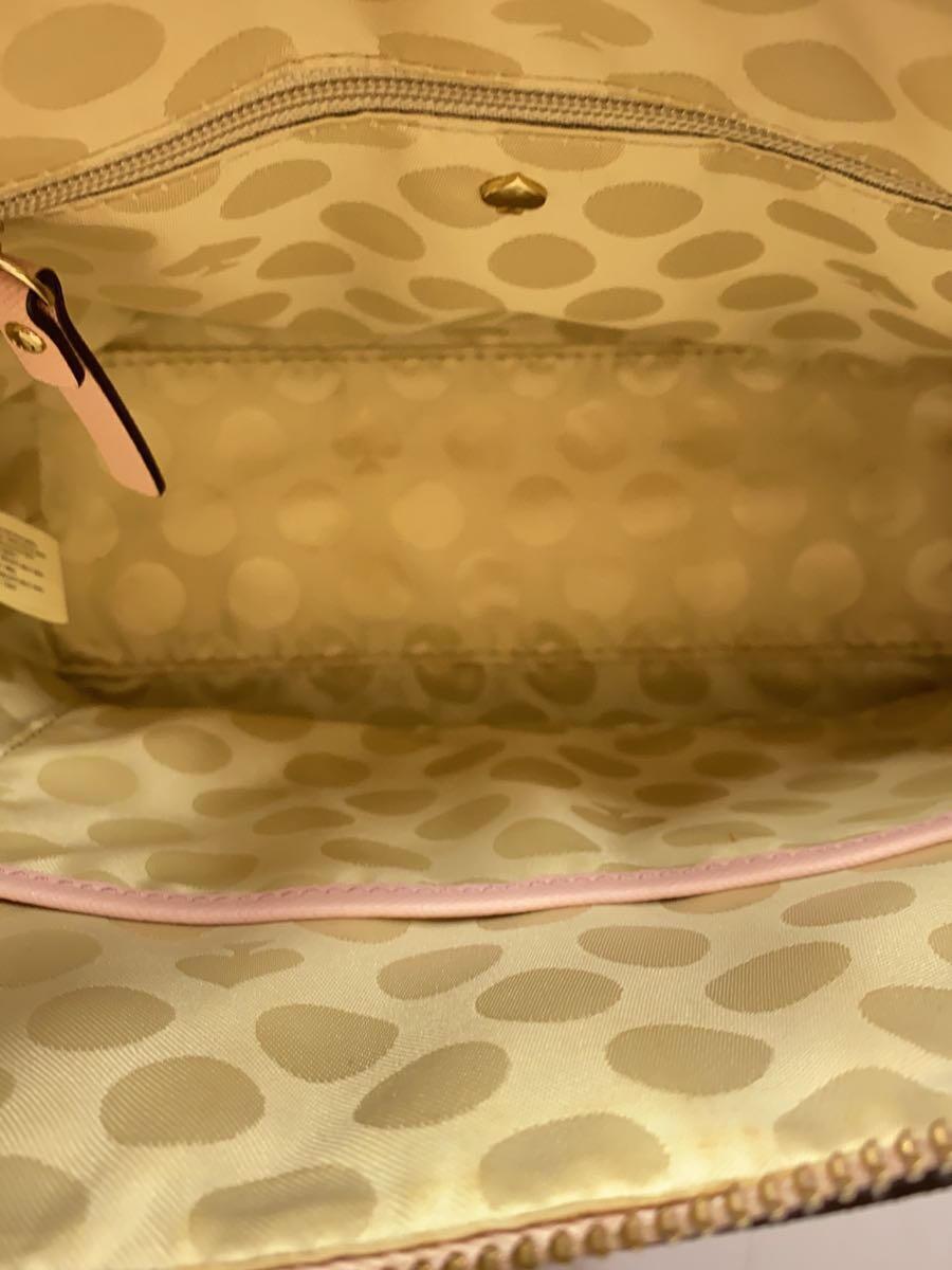 kate spade new york◆ショルダーバッグ/レザー/PNK/無地/PXRU5975/ケイトスペードニューヨーク/ピンク_画像6