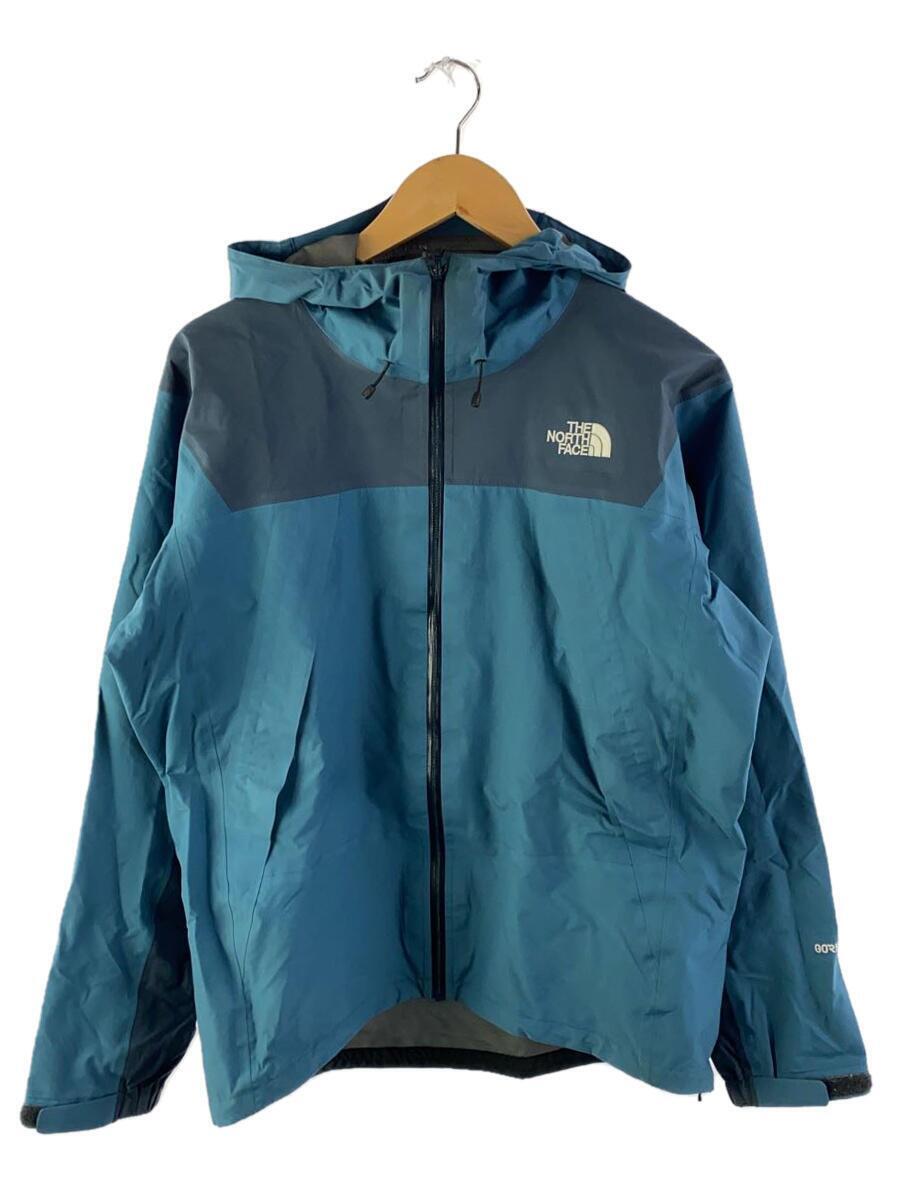 THE NORTH FACE◆CLIMB LIGHT JACKET_クライムライトジャケット/M/ナイロン/BLU/無地//_画像1