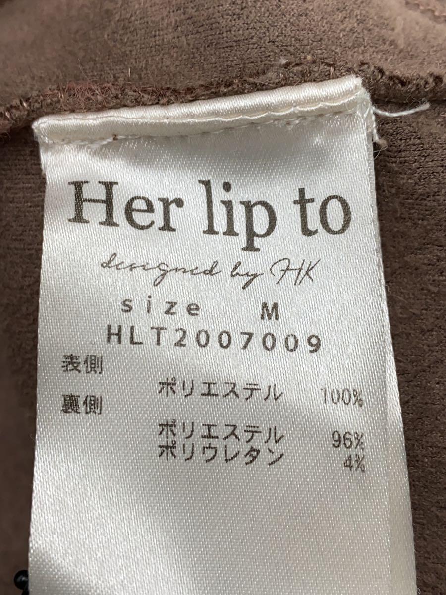 Her lip to◆コート/M/ポリエステル/PNK/無地/1204307028_画像4