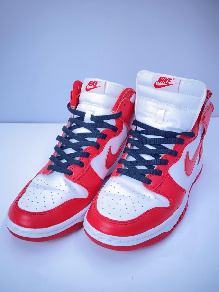 NIKE◆ハイカットスニーカー/26cm/RED_画像2