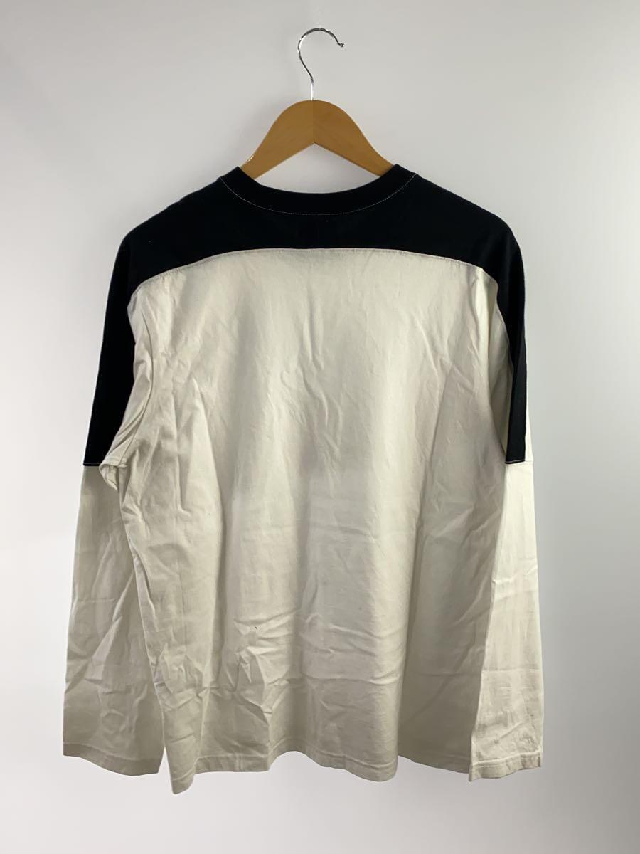 Supreme◆PANELED L/S TOP/長袖Tシャツ/M/コットン/WHT/無地_画像2